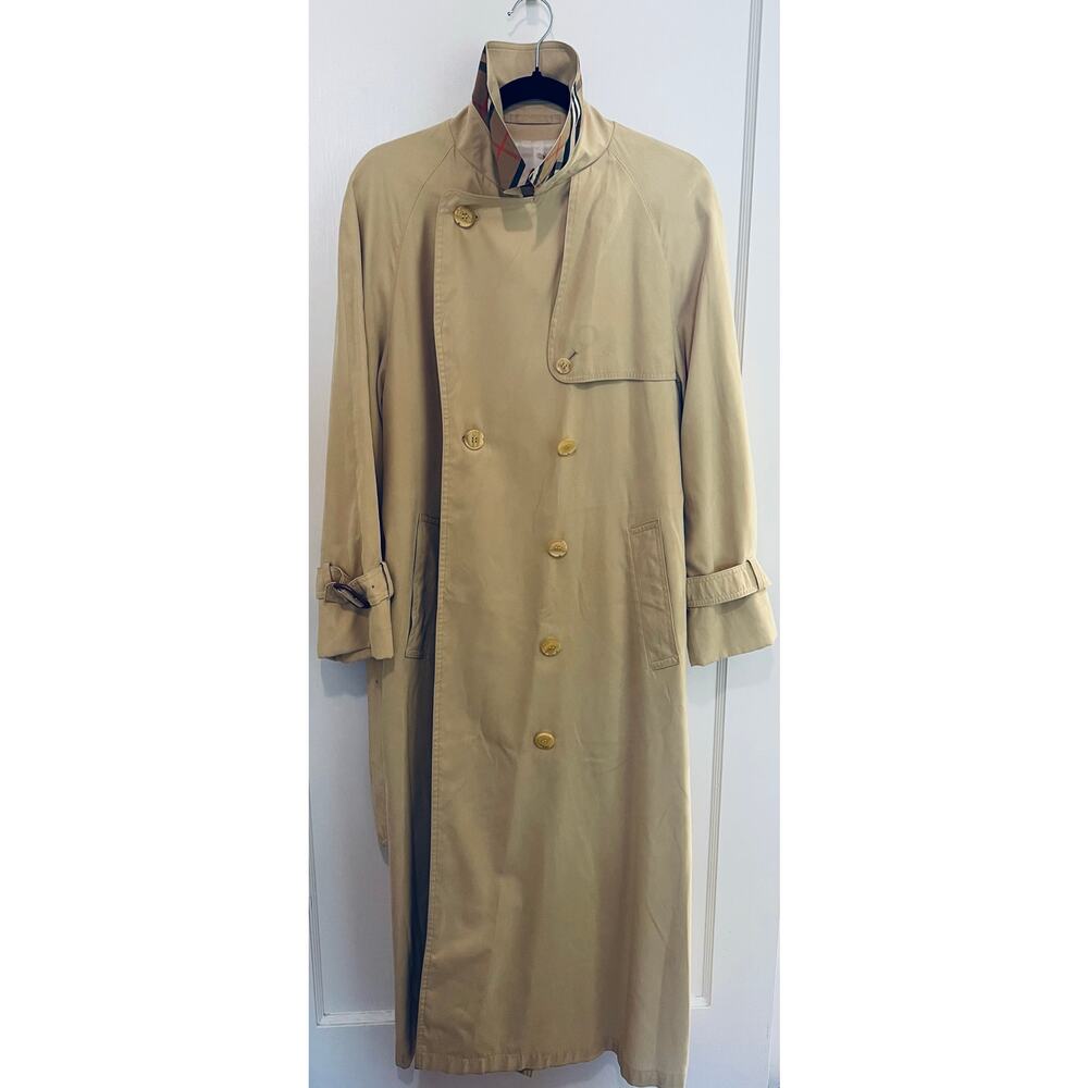 Burberry Tan Trench Coat